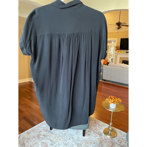 Madewell Central Shirt in Black size XXS - Picture 4 of 4